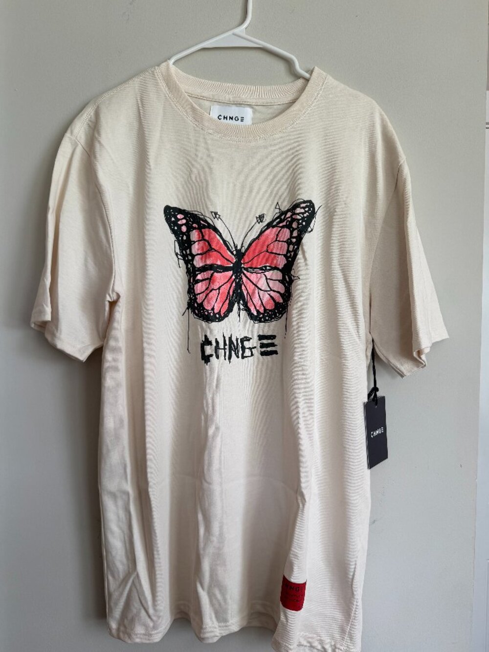 Chnge Butterfly T-Shirt Large